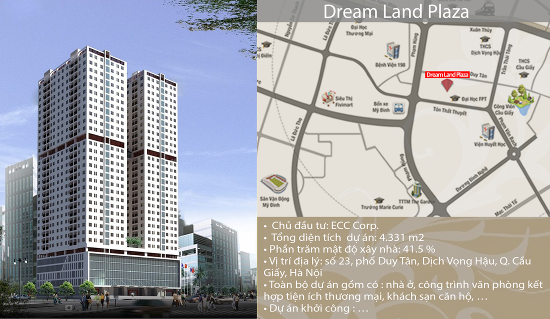 Vị trí Dream Land Plaza
